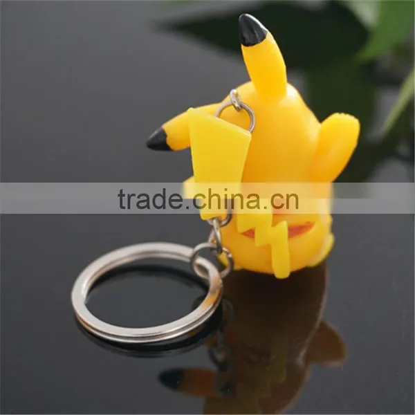 Pikachu Cartoon Pokemon Keychain for Christmas Gift photo-5