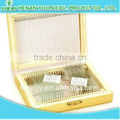 lab microscope slides box