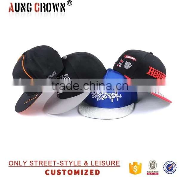 100% Acrylic Special Material Snapback Cap photo-2