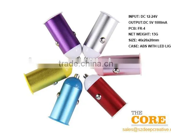 D1 Single USB Port Car Charger,1 Port Car Charger,cheap Car Usb Charger,auto Charger photo-2