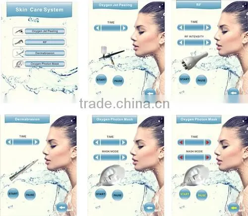 Anti Aging Machine AYJ-Y80(CE)diamond Microdermabrasion And Oxygen Machine For Skin Care/jet Peel Water Oxygen Skin Rejuvenation Machine Water Facial Peeling photo-2