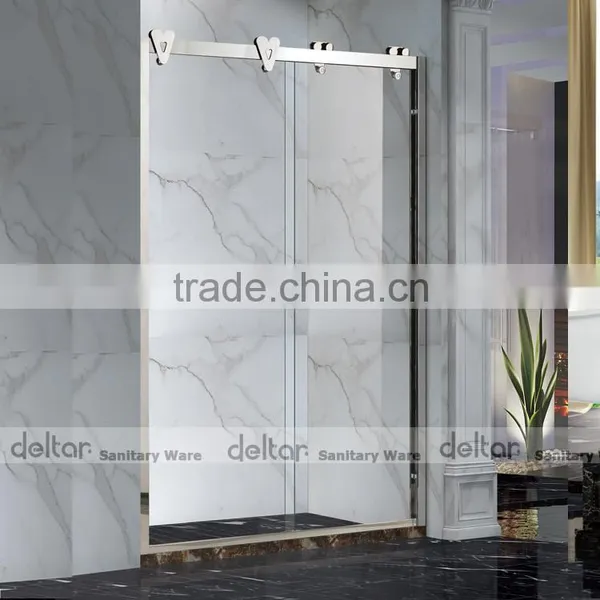 Tempered Glass Shower Door Shower Screen Prefab Bathroom Shower Tiny Houses Ready Made Bathroom photo-2
