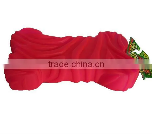 EN71 TUV ASTM F963 Past New Lovely Pet Dog Puppy Cat Chews Toy Squeaker Squeaky Sound Colorful Bone Toy