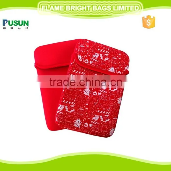 Popular Neoprene Cute Christmas Tablet Sleeve