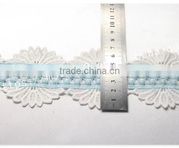 Hot Selling 7cm Width 2 Colors Embroidery Trims for Curtains Wholesale photo-6