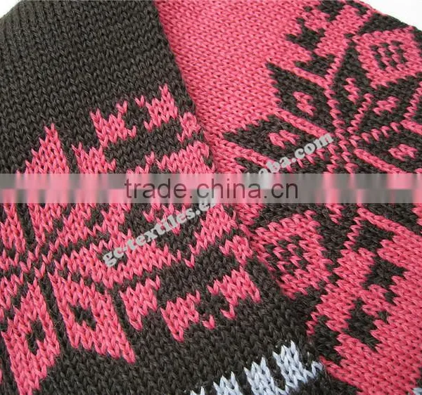 China Manufacturer Baby Knit Acrylic Scarf and Hat photo-4