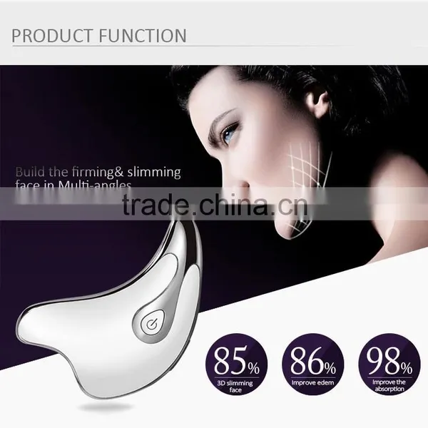 Promotion Premium USB Rechargeable Handheld Ionic Vibrating Facial Scrubber Facial Massager photo-6