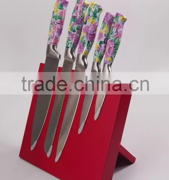 Kitchen Knife Set With Magnetic Knife Rack photo-4