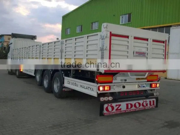 Open End Dump Trailer Half Pipie Tipper Trailer Excavation Tipper Trailer Scrap Tipper Trailer Fishbone Trailer Platform Trailer photo-6