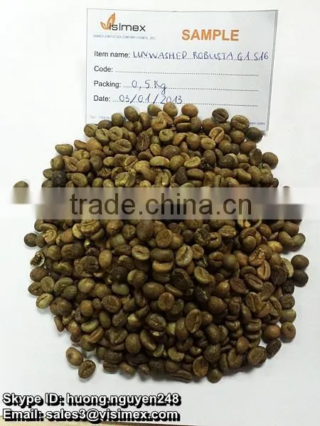 VIETNAM ROBUSTA COFFEE BEANS SCREEN 16 ORIGINAL photo-3