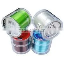 Floating line polyethylene material braided fishing line