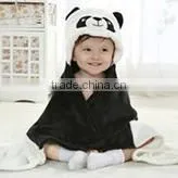 Animal Leopar Fretted Printed Bathrobe for Kids photo-2