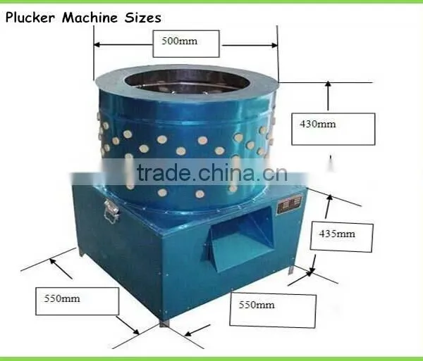 Hot Sale Chicken Plucker Machine, Chicken Depilator, Poultry Plucking photo-5