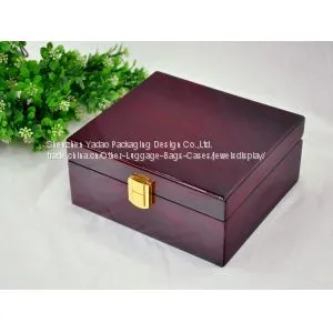 2017 newest design delicateHigh end jewelry wooden box ring box earring box pendant box bracelet box bangle box