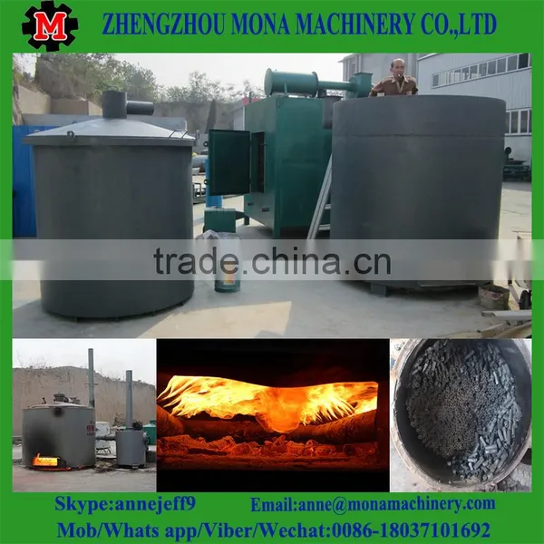 Hoist Lifting Style Wood Logs Carbonization Furnace With Factory Price photo-2