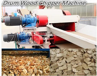 New Siemens Motor 55KW Power Wood Chipper Made In China photo-5