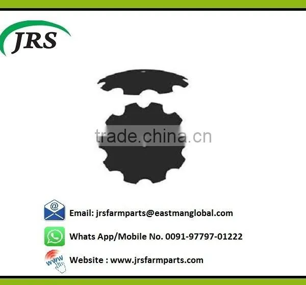 Boron Steel Notched Harrow Discs HRC 48-52 photo-3