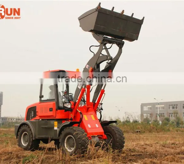 Made in China Qingzhou Everun 1.6Ton Mini Radlader China With Snow Blade photo-3