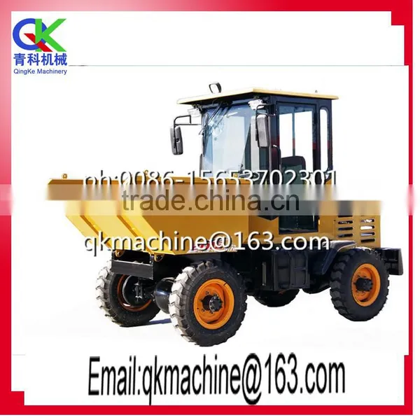 Widely Used Electric Self-discharging Dumper/steering Wheel Driving Electric Mini Dumper/1000~2000w Electric Motor Mini Dumper photo-5