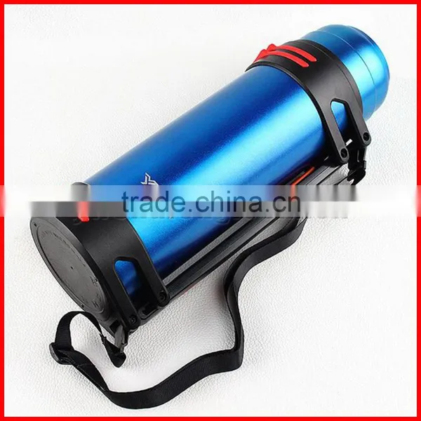 Wholesale Stainless Steel Double Wall 2.2 Liter Large Capacity Travel and Sport Vacuum Insulated Bottle photo-3