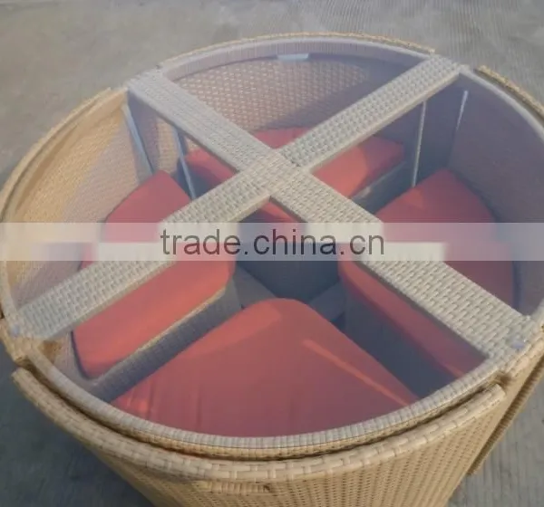 Morden Leisure Design Rattan Dining Table Set CF672 photo-2