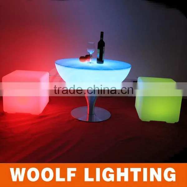 Small MOQ Color Changing Rechargeable Illuminated LED Salon Furniture photo-5