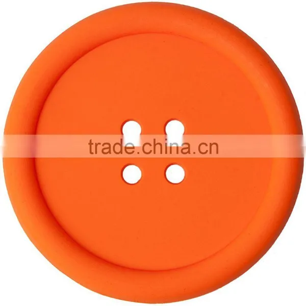 Fastener Shaped Mug Pad Coster, Tea Cup Coaster, Fancy Cup Mat photo-3