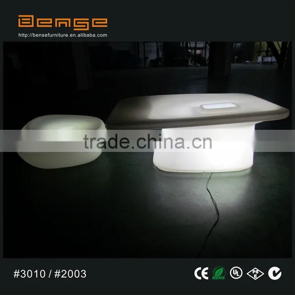 Stylish LED Furniture Manufactuer / 2014 New LED Low Bar Table photo-2