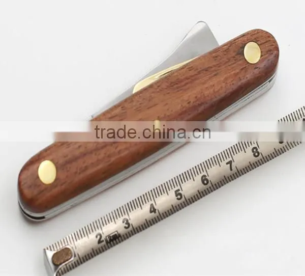 Grafting and Budding Folding Knife, Double Blade Agriculture Tool Knife photo-3