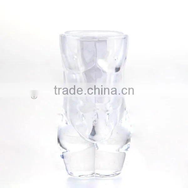 3oz Crystal Tumbler Shot Glass Body Wine Glass photo-2