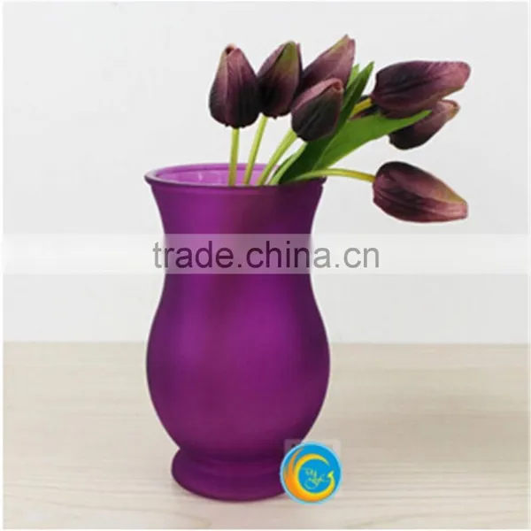 Handblown Colored Glass Vases photo-3