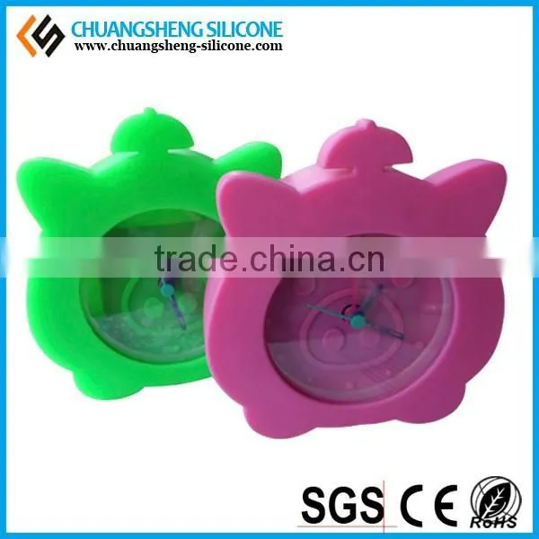 Funny Cat Silicone Desk Clock photo-5