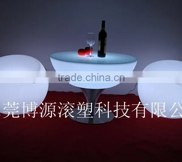 Club Table Led Chair Table With Waterproof Home Furniture Cocktail Table photo-2
