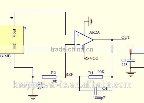 GY-35-RC Single-axis Gyroscope Analog Gyro Module photo-4