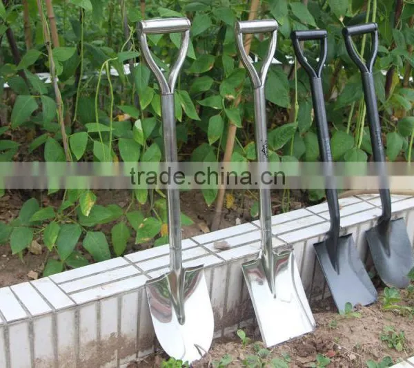 High Quality Steel D-Handle Garden Spade Shovel photo-6