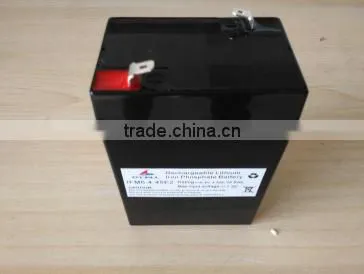 6.4V 4.5Ah LiFePO4 Battery Pack