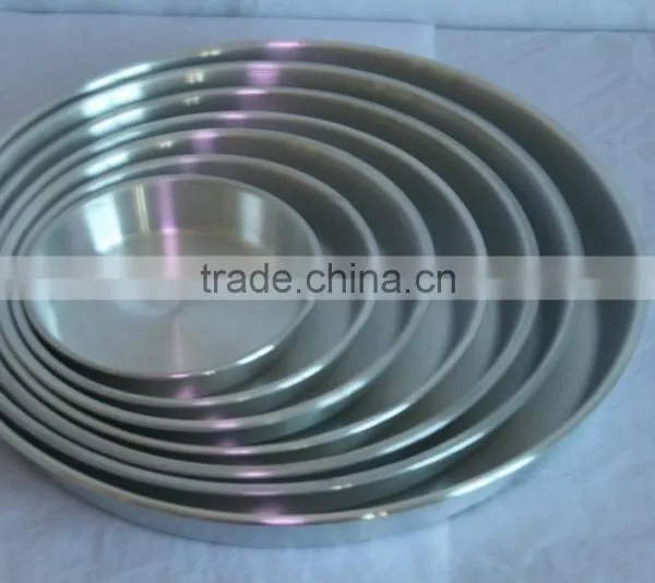 LY Aluminum Sanding Middle-deep Round Trays photo-2