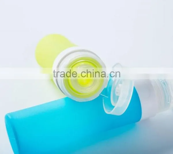 100% Food Grade Portable BPA Free Bottles Silicone Travel Bottles Silicone Cosmetic Bottles photo-4