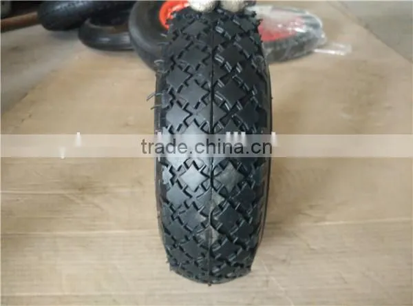 3.00-4 High Quality Pneumatic Small Rubber Wheels photo-5