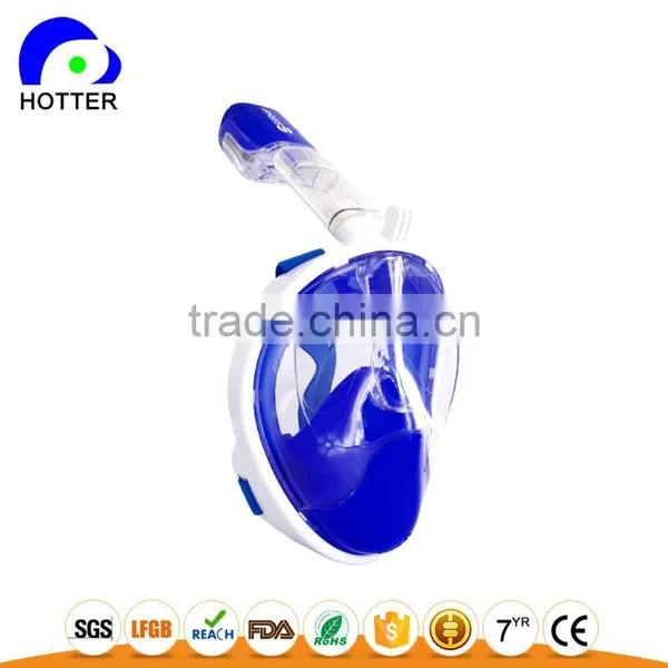 Snorkel Mask Full Face Dry Diving Mask photo-3