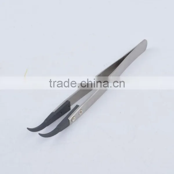 Stainless Steel Anti-Static Tweezers ESD Head Changed Tweezers photo-6