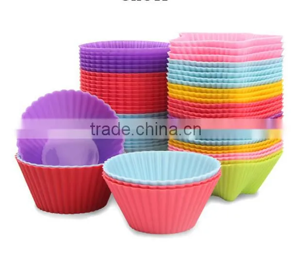11147 Lovely Mini Star Shaped Eco-friendly Silicon Cake Silicone Mold photo-5