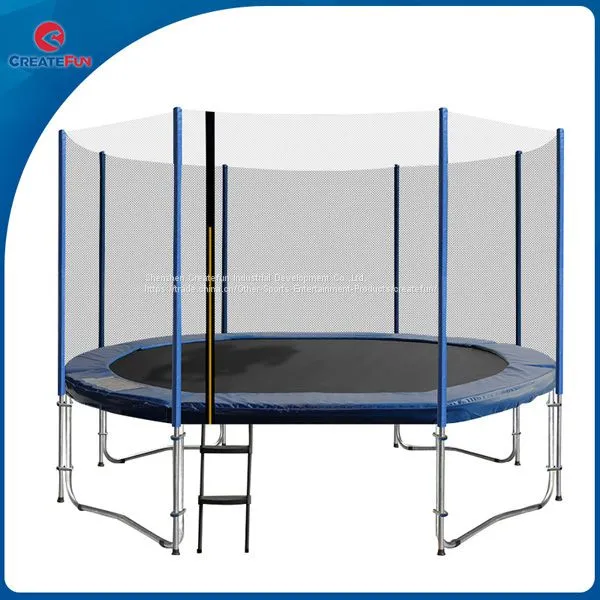 CreateFun 7x10 Spring Oval Trampoline With Safety Net photo-3