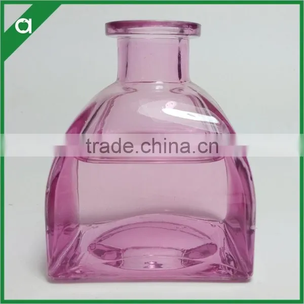 Fashion Spray Printing Popular Yurt Shape Diffuser Glass Bottle photo-3