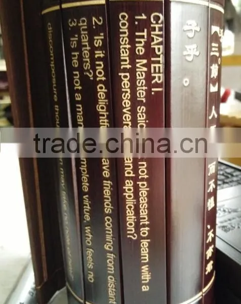Chinese Bamboo Handicraft The Analects of Confucius photo-2