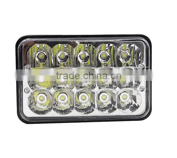 PC Lens 4x6 Led Headlight Truck Light LED Sealed Beam Lamp photo-4
