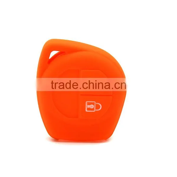 OEM Best Quality Cheap Price Suitable Cute 2button Silicone Car Key Case for Suzuki photo-2