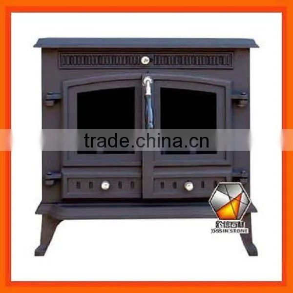 New Style Double Door Cast Iron Wood Burning Cook Stove photo-3