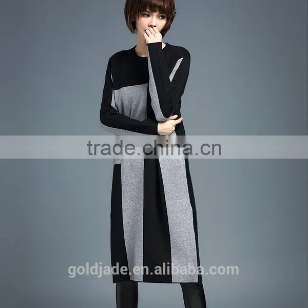 Women Dress Model Women Fancy Dress Cashmere Sweater photo-4