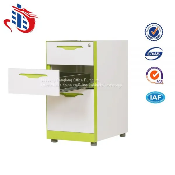 High Quality Under Office Desk 3 Drawers Steel Storage Filing Cabinets photo-2